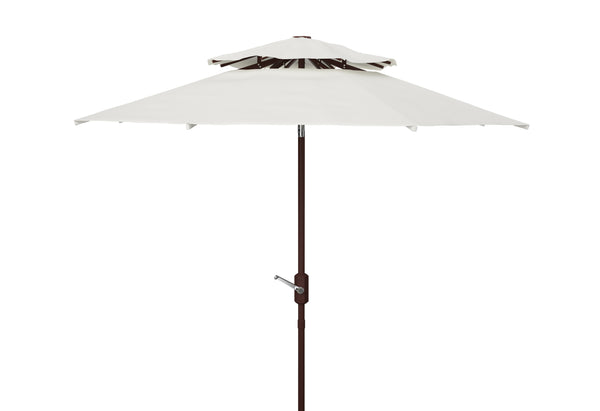 safavieh Lorenia 9Ft Double Top Market Umbrella | Safavieh - PAT8201