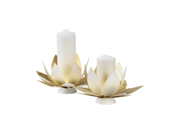 safavieh Lotus Candleholders (Pr) | Chelsea House - 385106