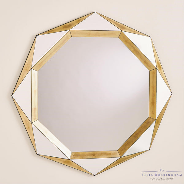 Safavieh Madeleine Mirror-Gold Leaf | Global Views - JB8.80066