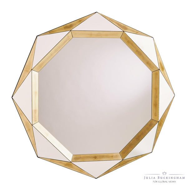 Safavieh Madeleine Mirror-Gold Leaf | Global Views - JB8.80066