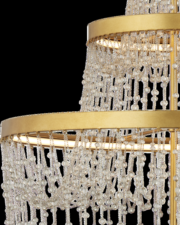 Safavieh Mademoiselle Chandelier - Gold | Currey & Co - 9000-1238