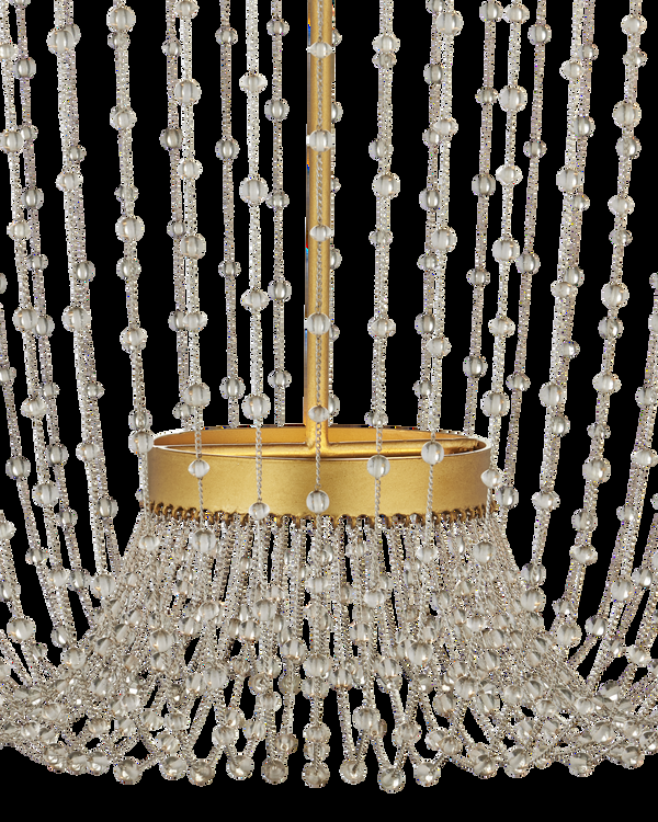 Safavieh Mademoiselle Chandelier - Gold | Currey & Co - 9000-1238