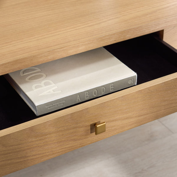 Safavieh Makala 5 Drawer Wood Desk | Safavieh Couture - SFV4232