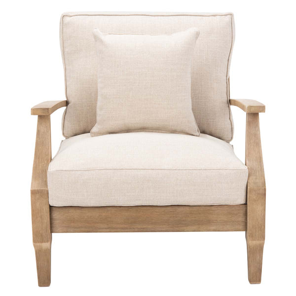 safavieh Martinique Wood Patio Armchair | Safavieh Couture - CPT1011