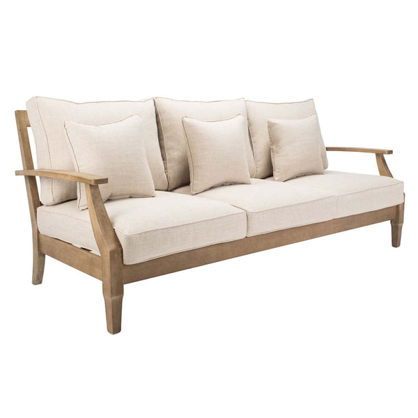 Safavieh Martinique Wood Patio Sofa | Safavieh Couture - CPT1013