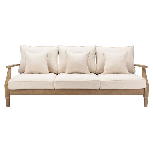 safavieh Martinique Wood Patio Sofa | Safavieh Couture - CPT1013