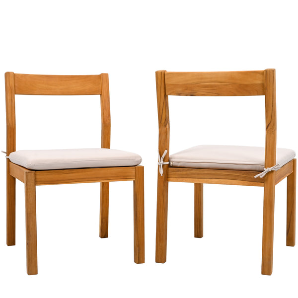 Safavieh Mayaguana Teak Dining Chair (Set Of 2) | Safavieh Couture – CPT1052