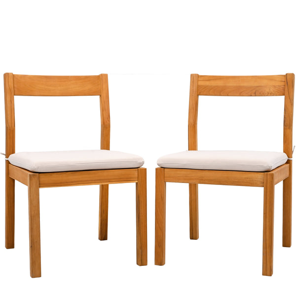 safavieh Mayaguana Teak Dining Chair (Set of 2) | Safavieh Couture – CPT1052