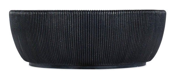 safavieh Melange Baleen Round Cocktail Table - Black | Hooker Furniture - 628-80039-99