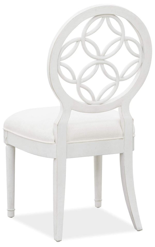 Safavieh Melange Brynlee Side Chair - White | Hooker Furniture - 638-75006