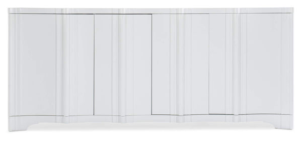 Safavieh Melange Corinth Four Door Entertainment Console - White/Cream/Beige | Hooker Furniture - 628-55015-02