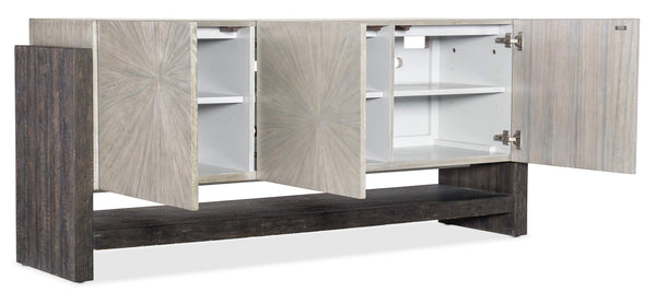 Safavieh Melange Ground Perspective Credenza - Light Wood | Hooker Furniture - 628-85170-95