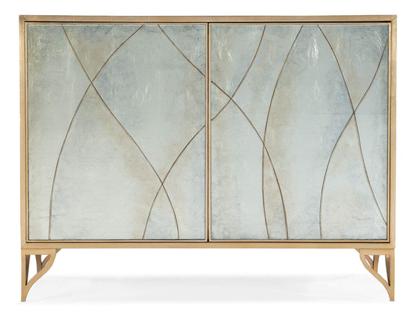 Safavieh Melange Joannie Two Door Chest - Gold | Hooker Furniture - 628-85632-647