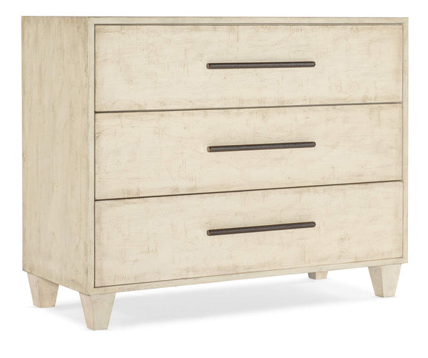 Safavieh Melange Saffron Three Drawer Chest - White/Cream/Beige | Hooker Furniture - 628-85652-05