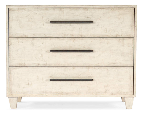 Safavieh Melange Saffron Three Drawer Chest - White/Cream/Beige | Hooker Furniture - 628-85652-05