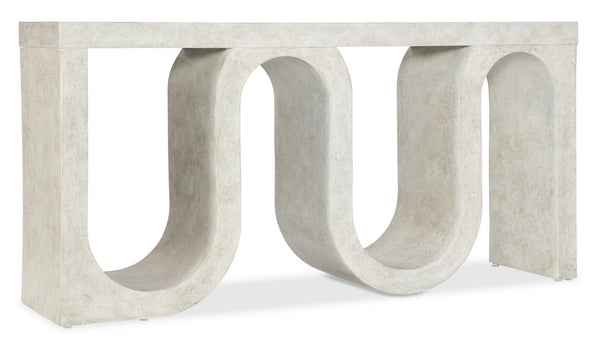 Safavieh Melange Snaked Console Table - White/Cream/Beige | Hooker Furniture - 628-85158-05