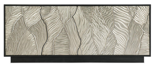 Safavieh Melange Summit Gorge Entertainment Console - Black | Hooker Furniture - 628-55040-98