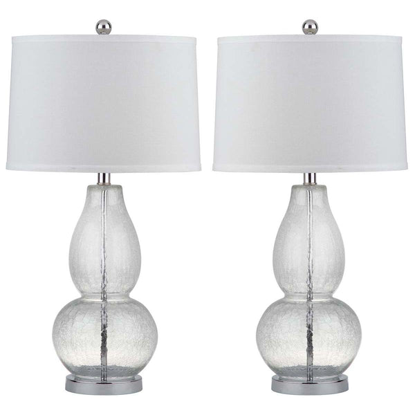 Safavieh Mercurio 28.5 Inch H Double Gourd Lamp (Set Of 2) | Safavieh - LIT4155