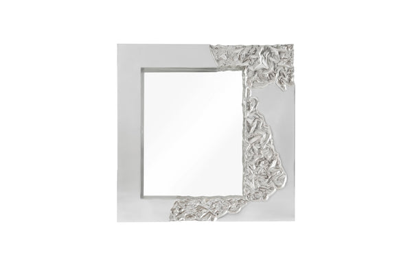 safavieh Mercury Mirror Square Silver Leaf | Phillips Collection - PH104310
