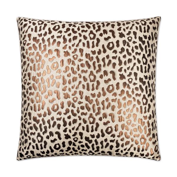 safavieh Metallic Cheetah Decorative Throw Pillow | DV Kap