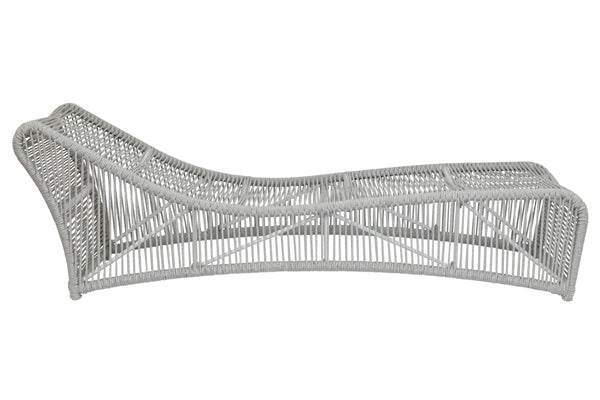 Safavieh Miami Cushionless Chaise - Frost | Sunset West - SW4402-9