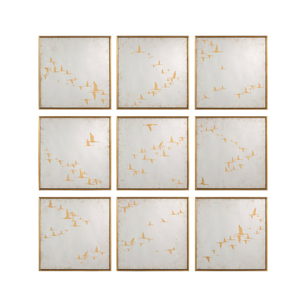 safavieh Migration Mirrors (Set Of Nine) | John Richard - JRM-1024S9