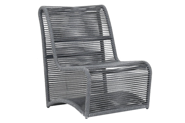 safavieh Milano Armless Club Chair - Slate | Sunset West - SW4102-21