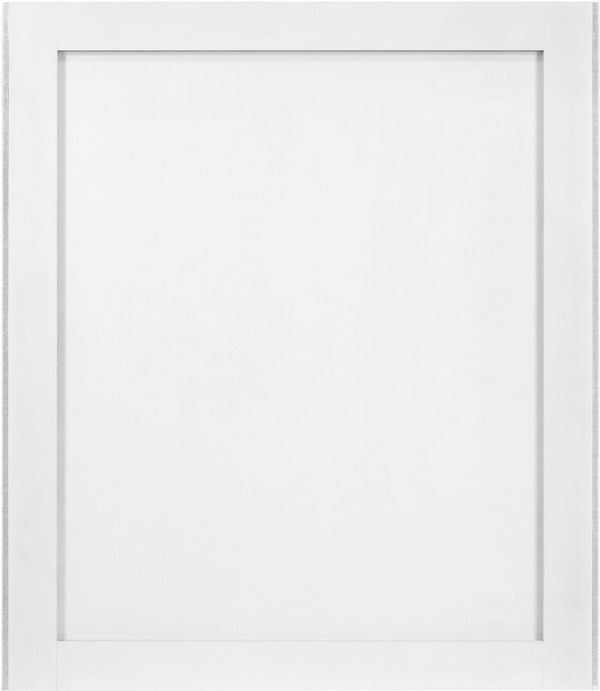 Safavieh Modernist White Wood Veneer Frame Mirror | Meridian Furniture - 802White-M