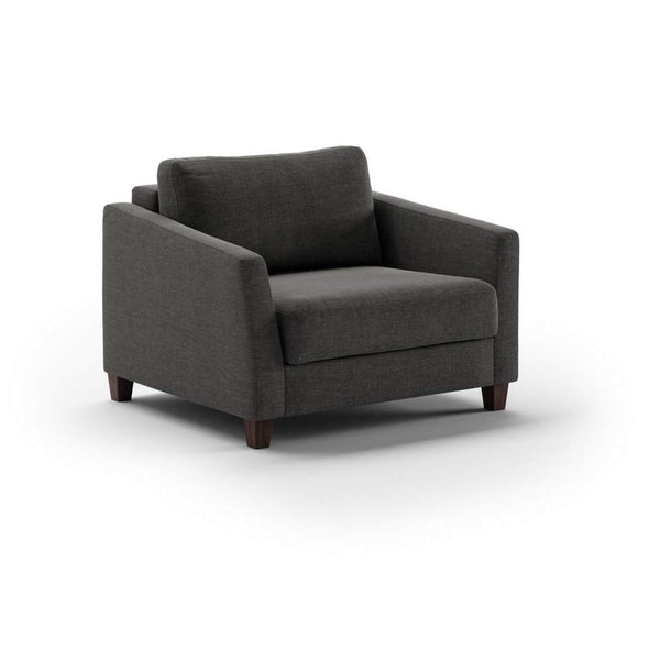 Safavieh Monika Cot Chair Sleeper - Oliver 515 - 104/9 Walnut | Luonto Furniture - MONI-ANT-OLIV/515-104/9-WA