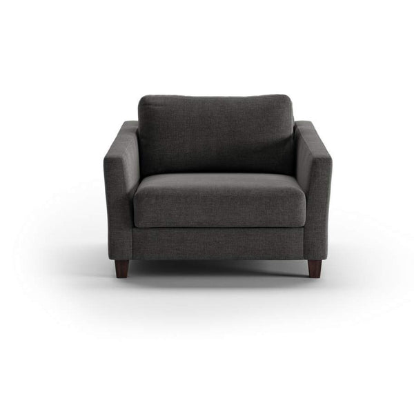 safavieh Monika Cot Chair Sleeper - Oliver 515 - 104/9 Walnut | Luonto Furniture - MONI-ANT-OLIV/515-104/9-WA