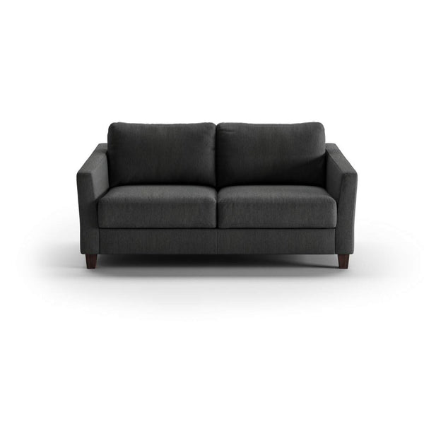 safavieh Monika Full XL Loveseat Sleeper - Loule 630 - 104/9 Walnut | Luonto Furniture - MONI-BNT-LOUL/630-104/9-WA