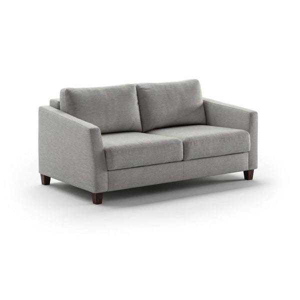 Safavieh Monika Full XL Loveseat Sleeper - Oliver 173 - 104/9 Walnut | Luonto Furniture - MONI-BNT-OLIV/173-104/9-WA