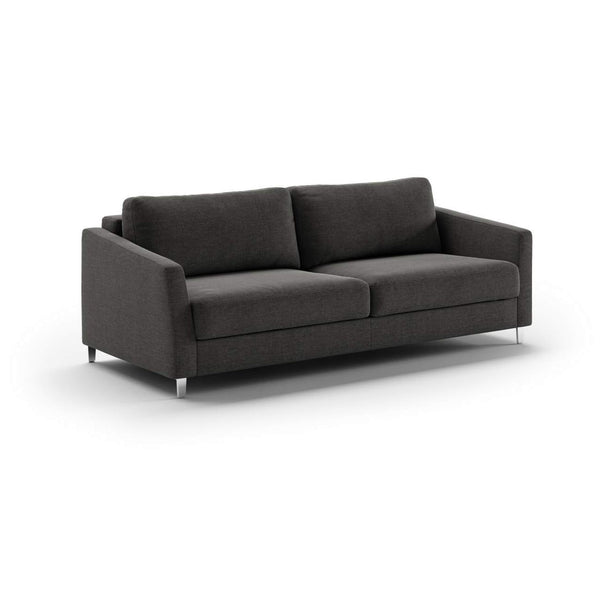 Safavieh Monika King Sofa Sleeper - Oliver 515 - 234/9 Chrome | Luonto Furniture - MONI-DNT-OLIV/515-234/9-CR