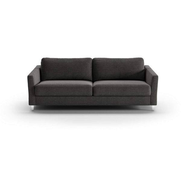safavieh Monika King Sofa Sleeper - Oliver 515 - 234/9 Chrome | Luonto Furniture - MONI-DNT-OLIV/515-234/9-CR