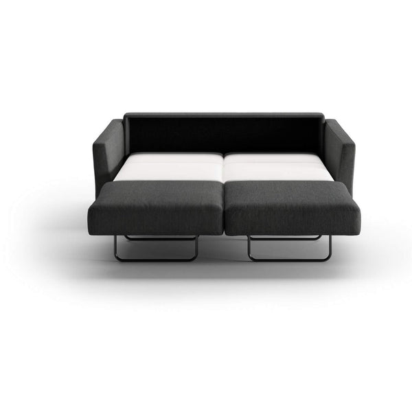 Safavieh Monika Queen Loveseat Sleeper - Loule 630 - 104/9 Walnut | Luonto Furniture - MONI-CNT-LOUL/630-104/9-WA