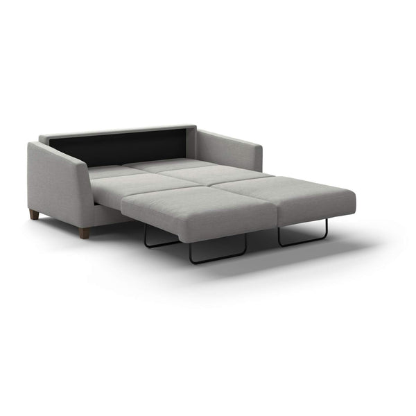 Safavieh Monika Queen Loveseat Sleeper - Oliver 173 - 104/9 Walnut | Luonto Furniture - MONI-CNT-OLIV/173-104/9-WA