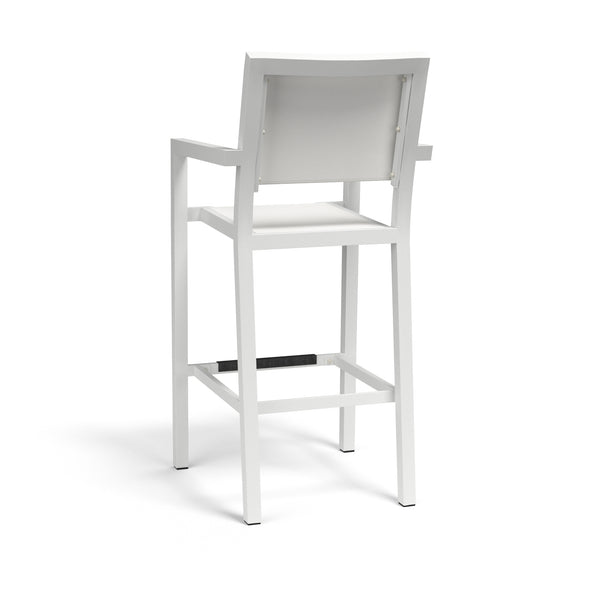 Safavieh Naples Sling Barstool - White | Sunset West - SW1101-7B
