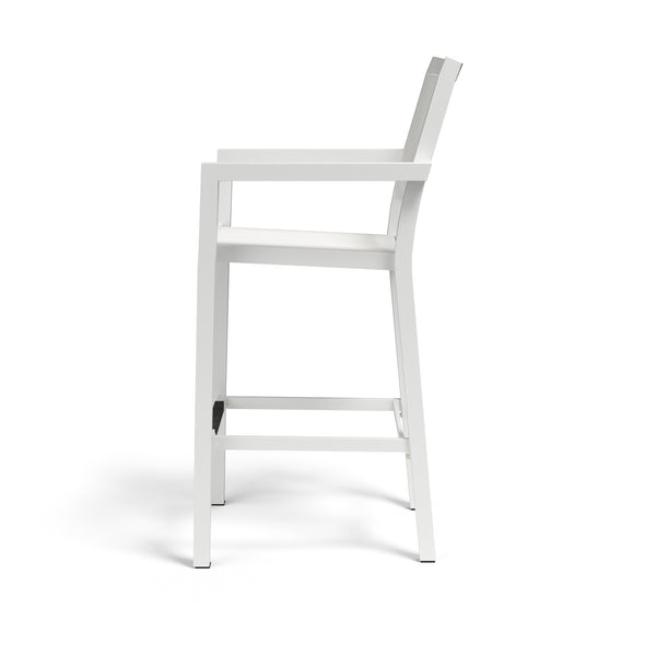 Safavieh Naples Sling Barstool - White | Sunset West - SW1101-7B