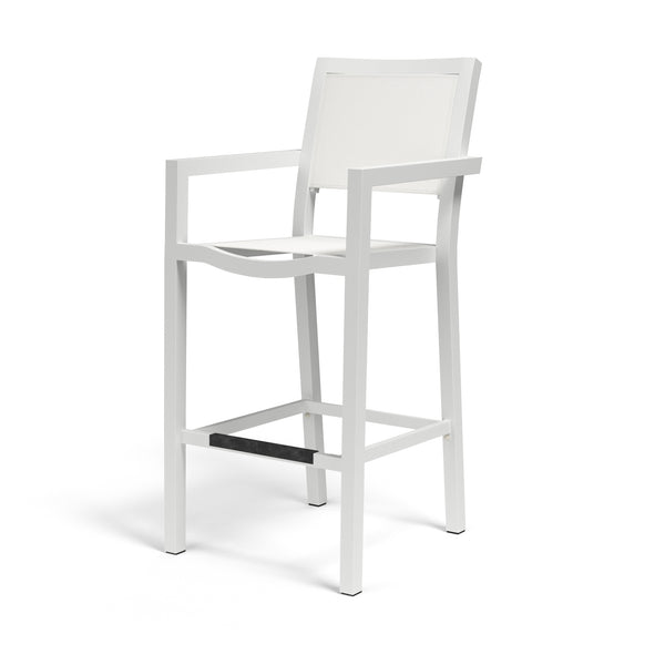 safavieh Naples Sling Barstool - White | Sunset West - SW1101-7B