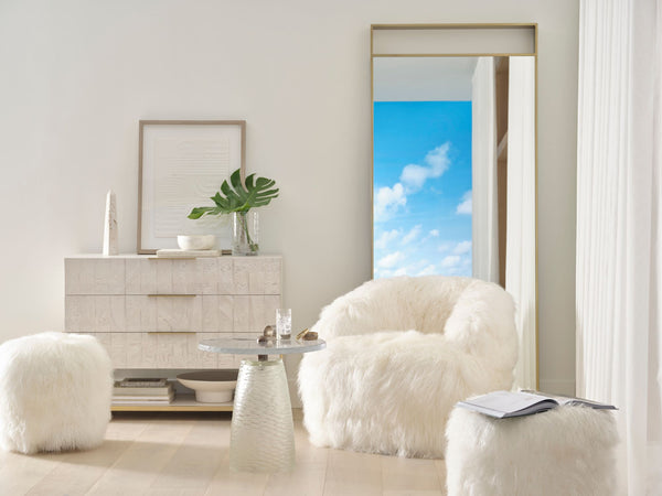 Safavieh Nautica Floor Mirror | Baker Furniture - BAA4613