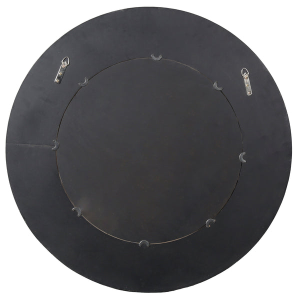 Safavieh Netta Round Wood Mirror | Safavieh Couture - CMI4002
