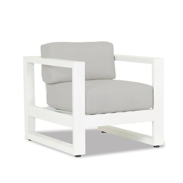 safavieh Newport Club Chair in Cast Silver No Welt - Frost | Sunset West - SW4801-21-SLVR-STKIT