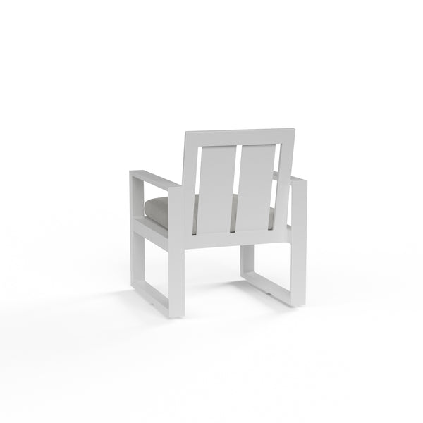 Safavieh Newport Dining Chair In Cast Silver No Welt - Frost | Sunset West - SW4801-1-SLVR-STKIT