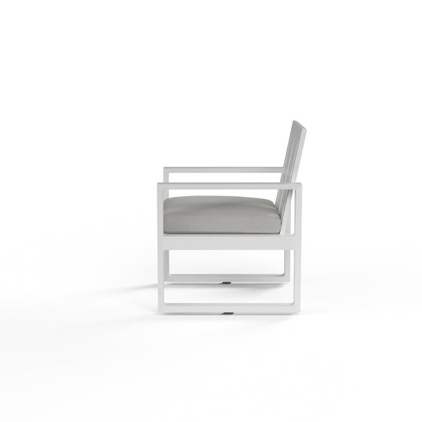 Safavieh Newport Dining Chair In Cast Silver No Welt - Frost | Sunset West - SW4801-1-SLVR-STKIT
