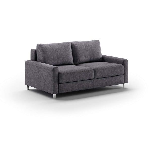 Safavieh Nico Full XL Loveseat Sleeper - Rene 04 - 234/9 Chrome | Luonto Furniture - NICO-BNT-RENE/04-234/9-CR