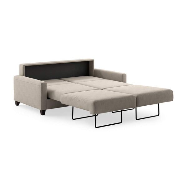 Safavieh Nico Queen Loveseat Sleeper - Cloud 09 - 104/9 Smoked Birch | Luonto Furniture - NICO-CNT-CLOU/09-104/9-SMB