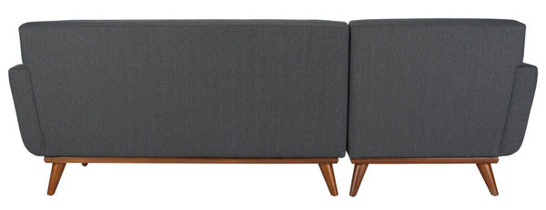 Safavieh Nicolettie Linen Sectional Sofa | Safavieh Couture - DUP1008