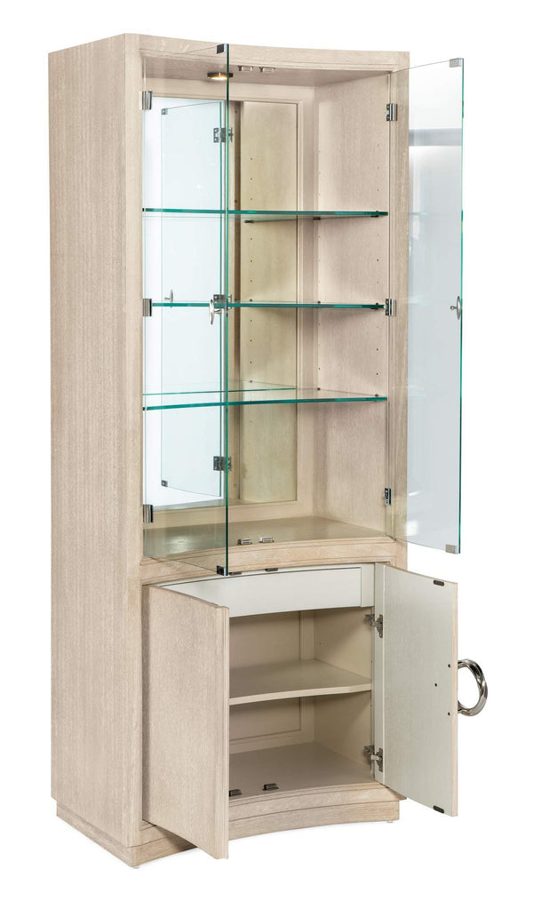 Safavieh Nouveau Chic Display Cabinet - Light Wood | Hooker Furniture - 6500-75906-80