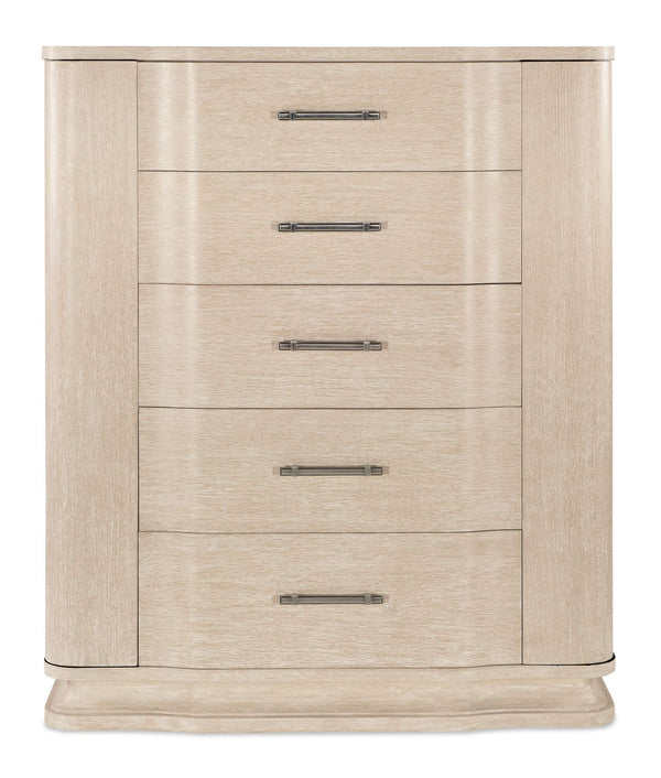 Safavieh Nouveau Chic Five Drawer Chest - Light Wood | Hooker Furniture - 6500-90010-80