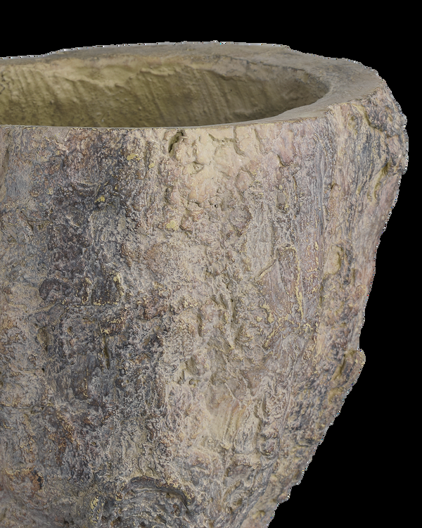 Safavieh Old Growth Medium Planter - Brown | Currey & Co - 2200-0052